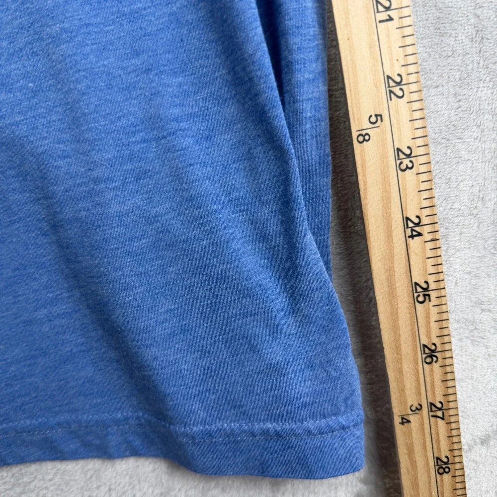 Charlie‎ Rugby Mens Blue Skills Are Built Not Born Graphic T-Shirt Medium